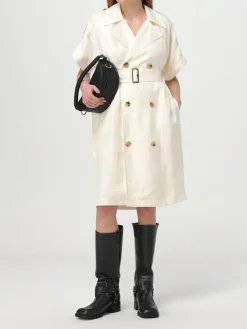 Borsa B-Clip Burberry in pelle a grana