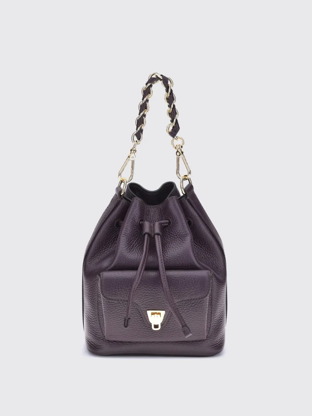 Borsa Beat Generation Coccinelle in pelle a grana