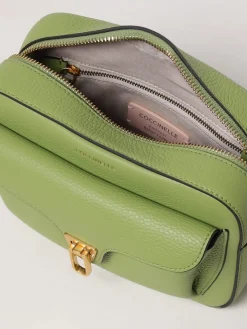 Borsa Beat Soft Coccinelle in pelle a grana