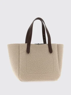 Borsa Belt JW Anderson in shearling e pelle