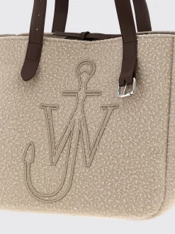 Borsa Belt JW Anderson in shearling e pelle