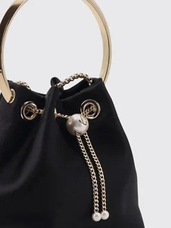 Borsa Bon Bon Jimmy Choo in raso