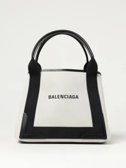 Borsa Cabas Balenciaga in canvas di cotone organico