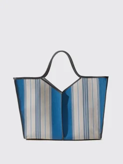 Borsa Calella Hereu in canvas e pelle