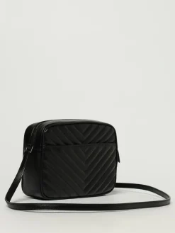 Borsa Camera Bag Lou Saint Laurent in nappa trapuntata chevron