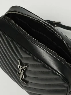 Borsa Camera Bag Lou Saint Laurent in nappa trapuntata chevron