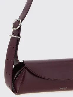Borsa Cannolo Jil Sander in pelle palmellata