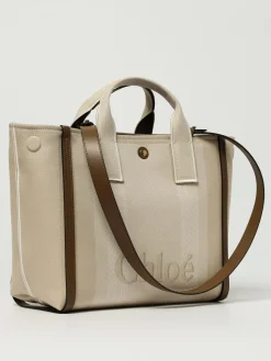 Borsa Carry Chloé in canvas