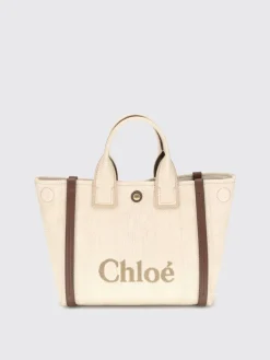 Borsa Carry Small Chloé in canvas
