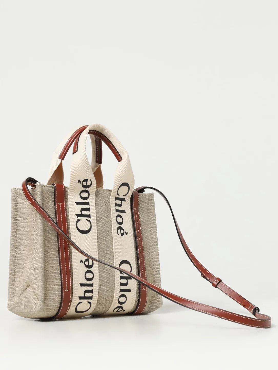 Borsa Chloé in canvas e pelle