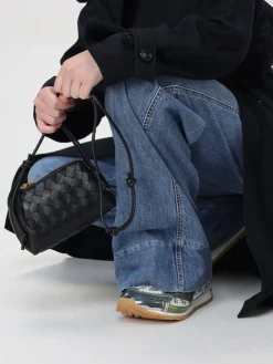 Borsa Contert Bottega Veneta in nappa intrecciata