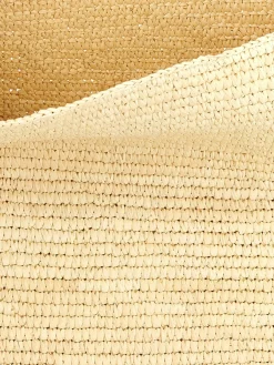 Borsa Cristiana Maison Michel in rafia