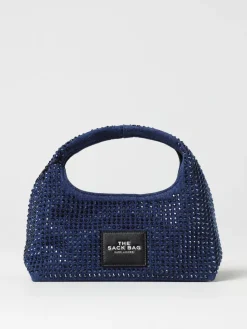 Borsa Crystal Denim Mini Sack Marc Jacobs