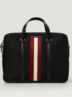 Borsa da lavoro Bally in nylon e pelle