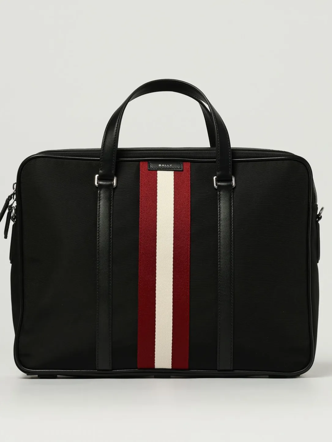 Borsa da lavoro Bally in nylon e pelle