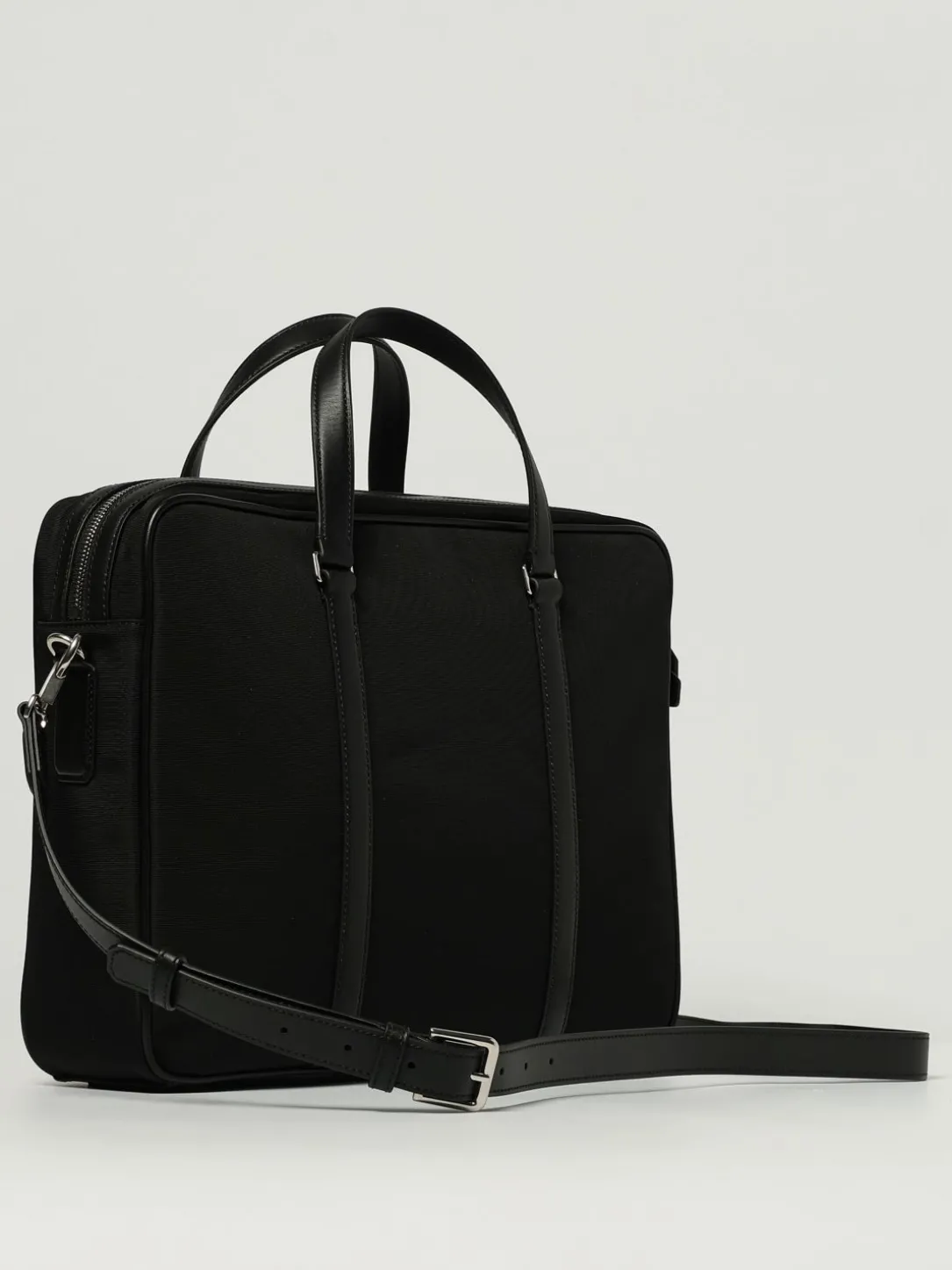 Borsa da lavoro Bally in nylon e pelle