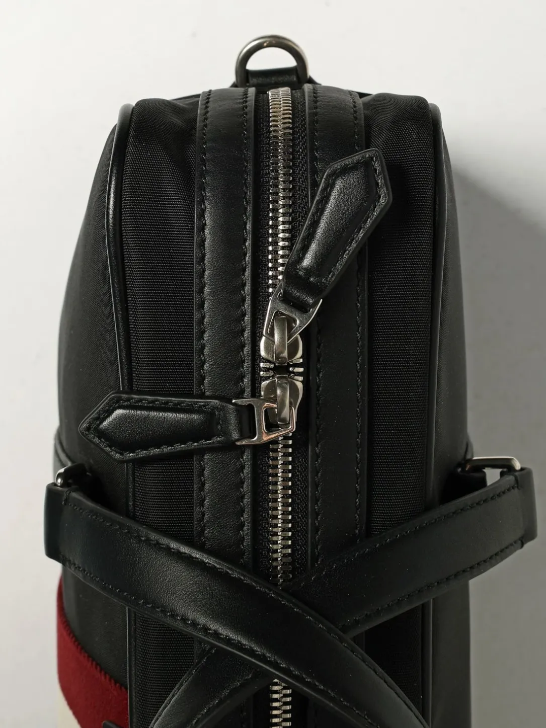 Borsa da lavoro Bally in nylon e pelle