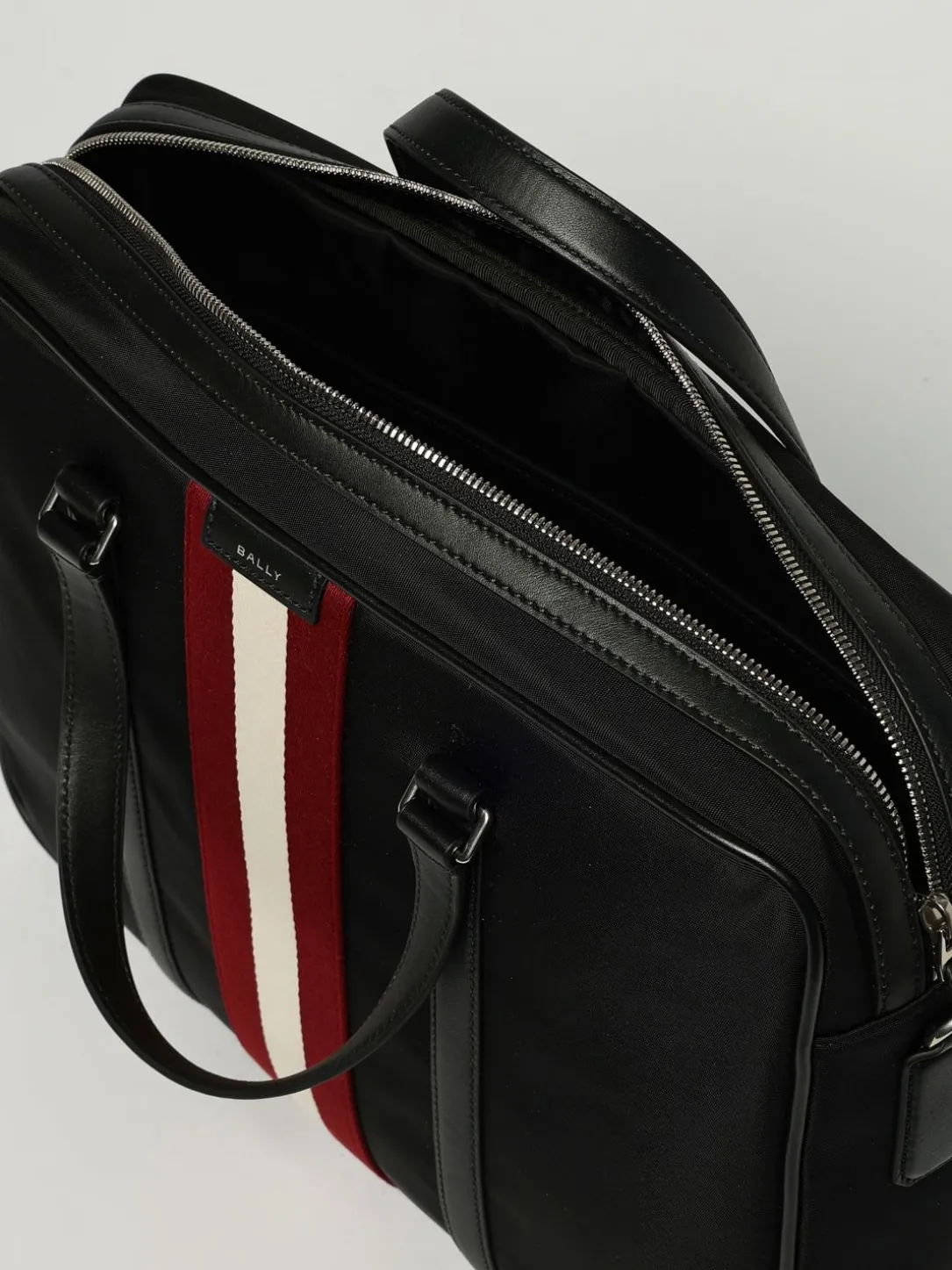 Borsa da lavoro Bally in nylon e pelle