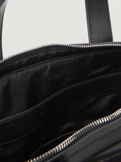 Borsa da ufficio Micro Pebble in pelle sintetica Calvin Klein