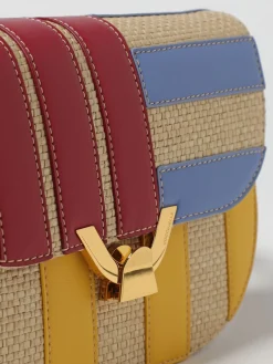 Borsa Dew Coccinelle in pelle a grana