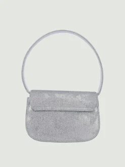 Borsa 1DR Diesel in cotone lurex e vernice