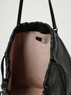 Borsa Drawstring Tote L Jimmy Choo in pelle di vitello