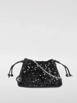 Borsa Dulse Coccinelle in pelle con paillettes ricamate