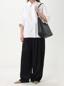 Borsa Eldorado Media Jil Sander in pelle conciata al vegetale