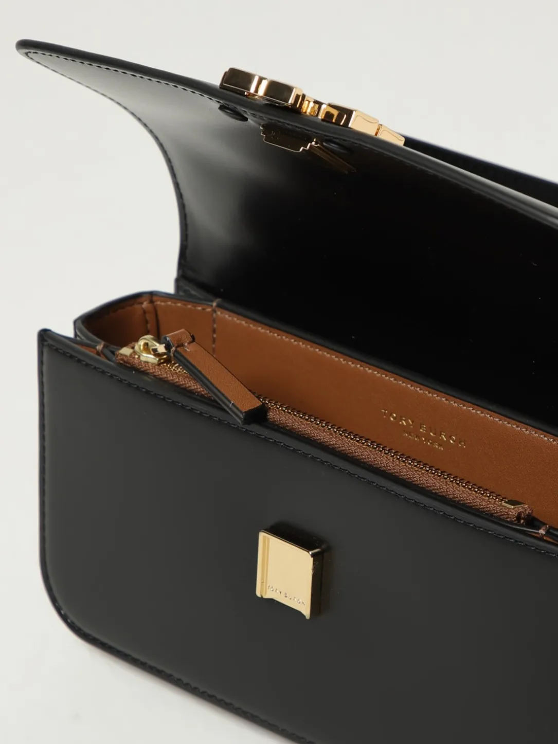 Borsa Eleanor Tory Burch in pelle spazzolata