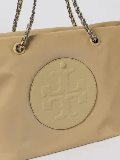 Borsa Ella Tory Burch in nylon riciclato e pelle bio-based