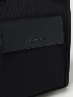 Borsa Emporio Armani in cotone e pelle