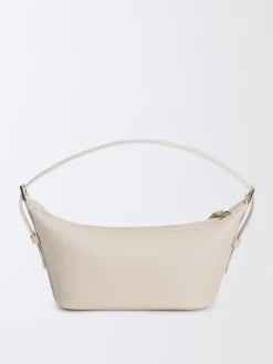 Borsa Fabiana Filippi in pelle a grana con monile