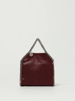 Borsa Falabella Micro Stella McCartney in camoscio sintetico cracklè