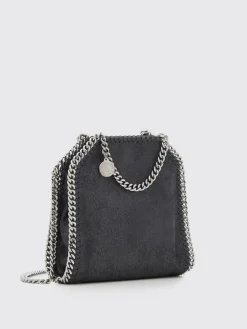 Borsa Falabella Micro Stella McCartney in camoscio sintetico cracklè