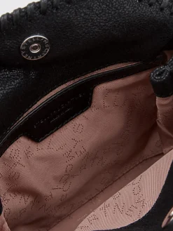 Borsa Falabella Micro Stella McCartney in camoscio sintetico cracklè