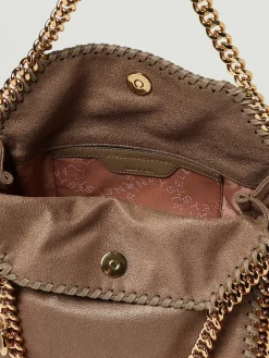 Borsa Falabella Stella McCartney in camoscio sintetico cracklè