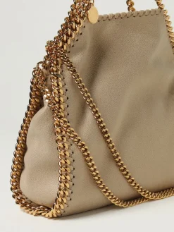 Borsa Falabella Stella McCartney in camoscio sintetico cracklè