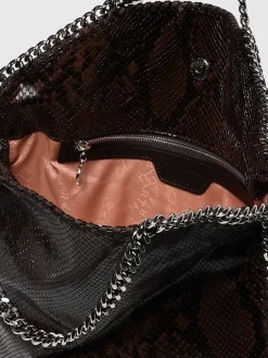 Borsa Falabella Stella McCartney in pelle sintetica stampa pitone