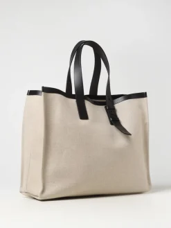 Borsa Ferragamo in canvas e pelle con logo