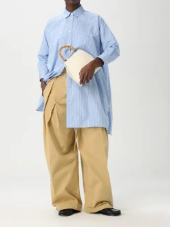 Borsa Goji Bamboo Jil Sander in pelle palmellata