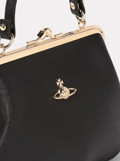 Borsa Granny Frame Vivienne Westwood in pelle saffiano