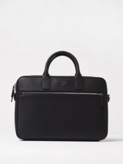 Borsa 24h Emporio Armani in pelle sintetica saffiano