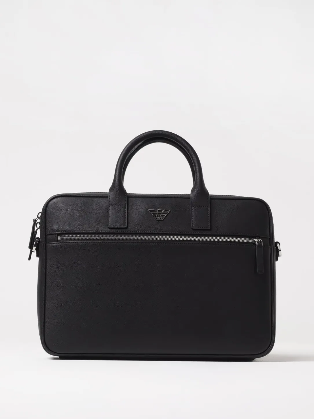 Borsa 24h Emporio Armani in pelle sintetica saffiano