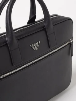 Borsa 24h Emporio Armani in pelle sintetica saffiano