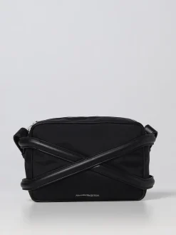 Borsa Harness McQueen in tessuto e pelle