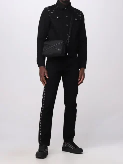 Borsa Harness McQueen in tessuto e pelle