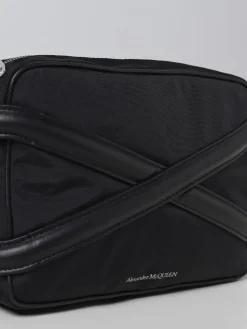 Borsa Harness McQueen in tessuto e pelle