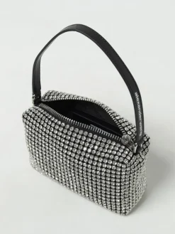 Borsa Heiress Alexander Wang in tessuto con strass