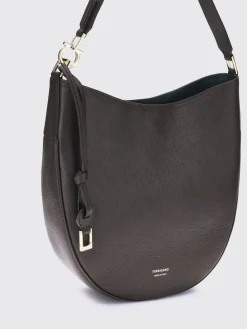 Borsa Hobo Ferragamo in pelle a grana