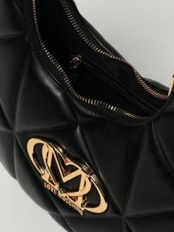 Borsa Hobo Love Moschino in pelle sintetica matelassè